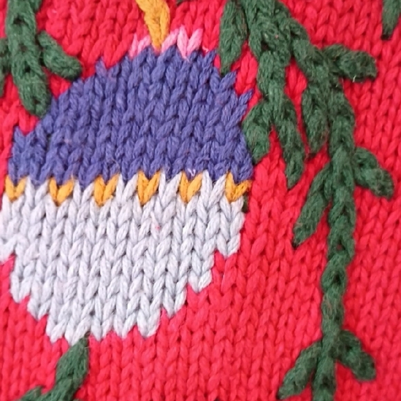 Paris Sports Club Storybook Knits Christmas Cardigan Sz S – Whimsical Vintage - Picture 7 of 15